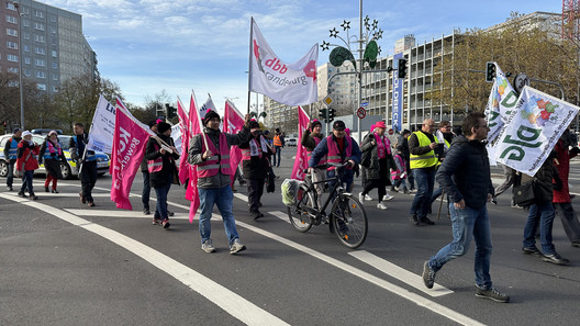 Demonstration in Erfurt
