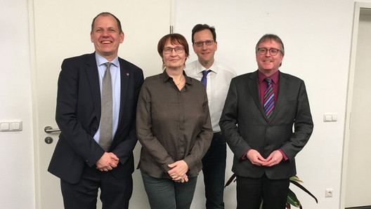 Landesleitung im Gespräch mit Minister Ludwig