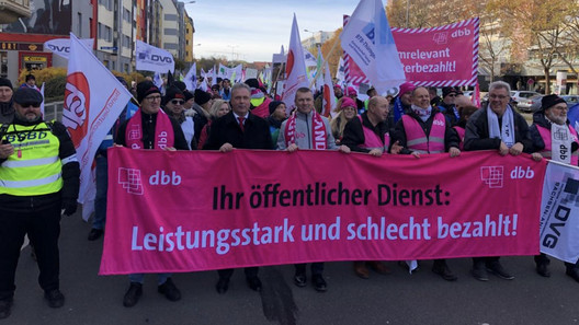 Demonstration in Erfurt