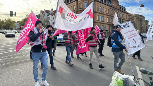 Demonstration in Erfurt